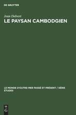 Le paysan cambodgien