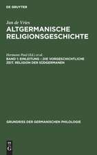 Einleitung ¿ die Vorgeschichtliche Zeit. Religion der Südgermanen