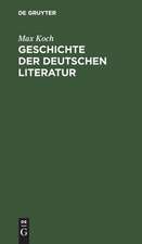 Geschichte der deutschen Literatur