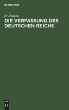 Die Verfassung des Deutschen Reichs