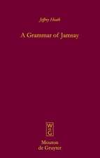 A Grammar of Jamsay