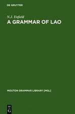 A Grammar of Lao