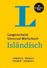 Langenscheidt Universal-Wörterbuch Isländisch