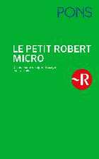 PONS Le Petit Robert Micro
