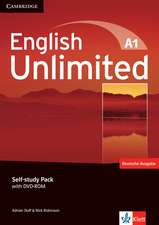 English Unlimited A1 - Starter. Self-study Pack with DVD-ROM