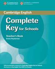 Complete Key for Schools. Teacher's Book