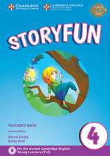 Storyfun for Starters, Movers and Flyers 4. Teacher's Book with downloadable audio. 2nd Edition