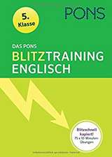 Das PONS Blitztraining -Englisch 5. Klasse