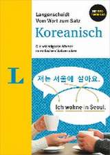 Langenscheidt Vom Wort zum Satz Koreanisch