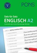 PONS Satz für Satz Englisch A2