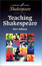 Teaching Shakespeare