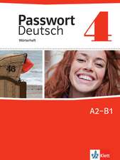 Passwort Deutsch 4. Wörterheft