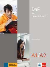 DaF im Unternehmen A1-A2. Lehrerhandbuch