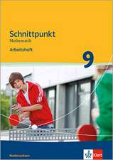 Schnittpunkt Mathematik - Ausgabe für Niedersachsen. Arbeitsheft mit Lösungen 9. Schuljahr - Mittleres Niveau