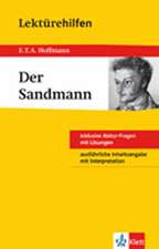 Lektürehilfen E. T. A. Hoffmann 