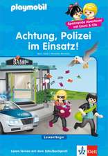 PLAYMOBIL Achtung, Polizei im Einsatz!