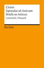 Epistulae ad Atticum. Briefe an Atticus