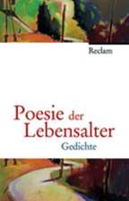 Poesie der Lebensalter