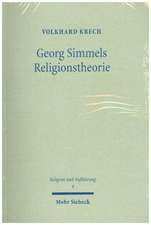 Georg Simmels Religionstheorie