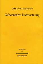 Gubernative Rechtsetzung