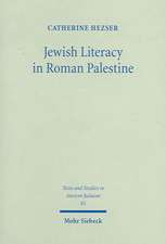 Jewish Literacy in Roman Palestine