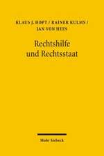 Rechtshilfe Und Rechtsstaat