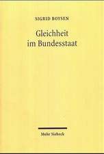 Gleichheit Im Bundesstaat