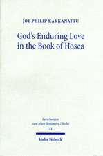 God's Enduring Love in the Book of Hosea