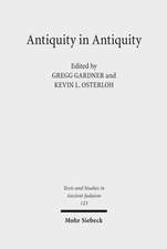 Antiquity in Antiquity