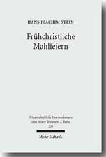 Frühchristliche Mahlfeiern