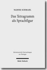 Das Tetragramm ALS Sprachfigur