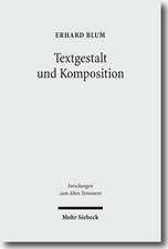 Textgestalt und Komposition