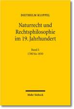 Naturrecht Und Rechtsphilosophie Im 19. Jahrhundert: Eine Bibliographie. 1780 Bis 1850