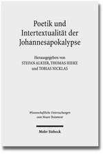 Poetik Und Intertextualitat Der Johannesapokalypse