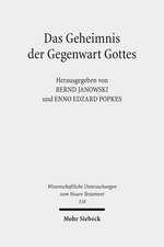 Das Geheimnis Der Gegenwart Gottes: Zur Schechina-Vorstellung in Judentum Und Christentum