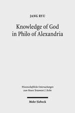 Knowledge of God in Philo of Alexandria