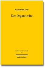 Der Organbesitz