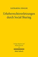 Urheberrechtsverletzungen durch Social Sharing