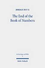 The End of the Book of Numbers