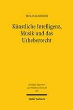 Künstliche Intelligenz, Musik und das Urheberrecht