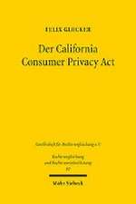 Der California Consumer Privacy Act