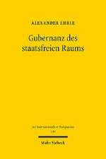 Gubernanz des staatsfreien Raums