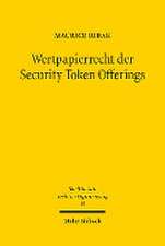 Wertpapierrecht der Security Token Offerings