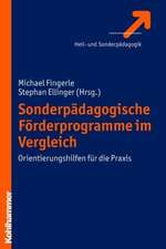 Sonderpadagogische Forderprogramme Im Vergleich: Orientierungshilfen Fur Die Praxis