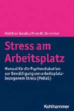 Stress am Arbeitsplatz