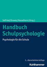 Handbuch Schulpsychologie