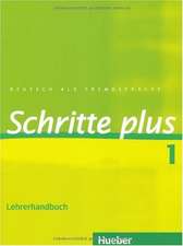 Schritte plus 1. Lehrerhandbuch