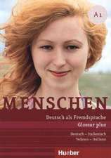 Menschen A1. Glossar plus Deutsch-Italienisch Tedesco-Italiano