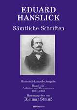 Eduard Hanslick - Sämtliche Schriften