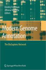 Modern Genome Annotation: The Biosapiens Network